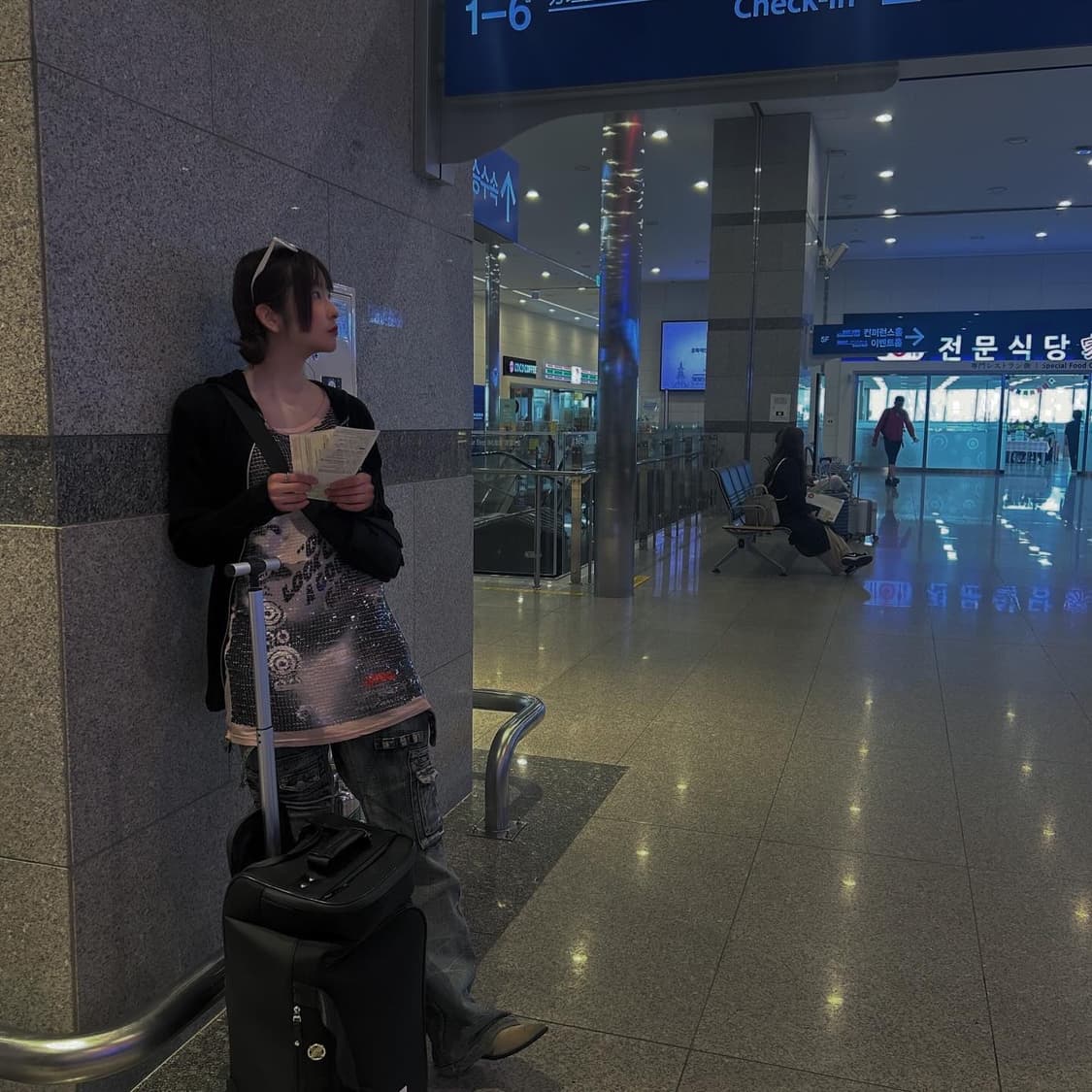 키치 하이틴 펑크 후드집업 상품이미지3