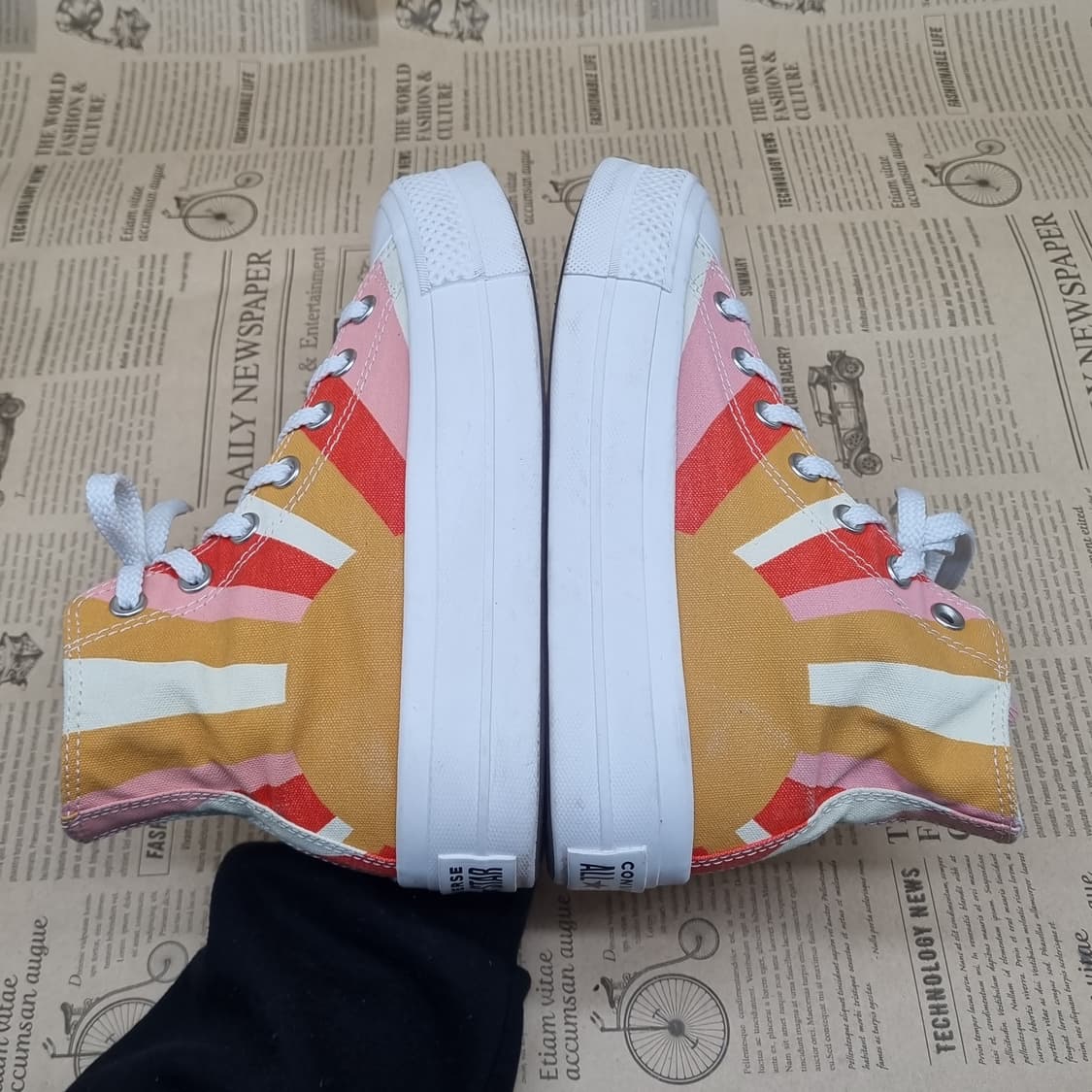 컨버스 올스타 하이탑 플랫폼 230 상품이미지5