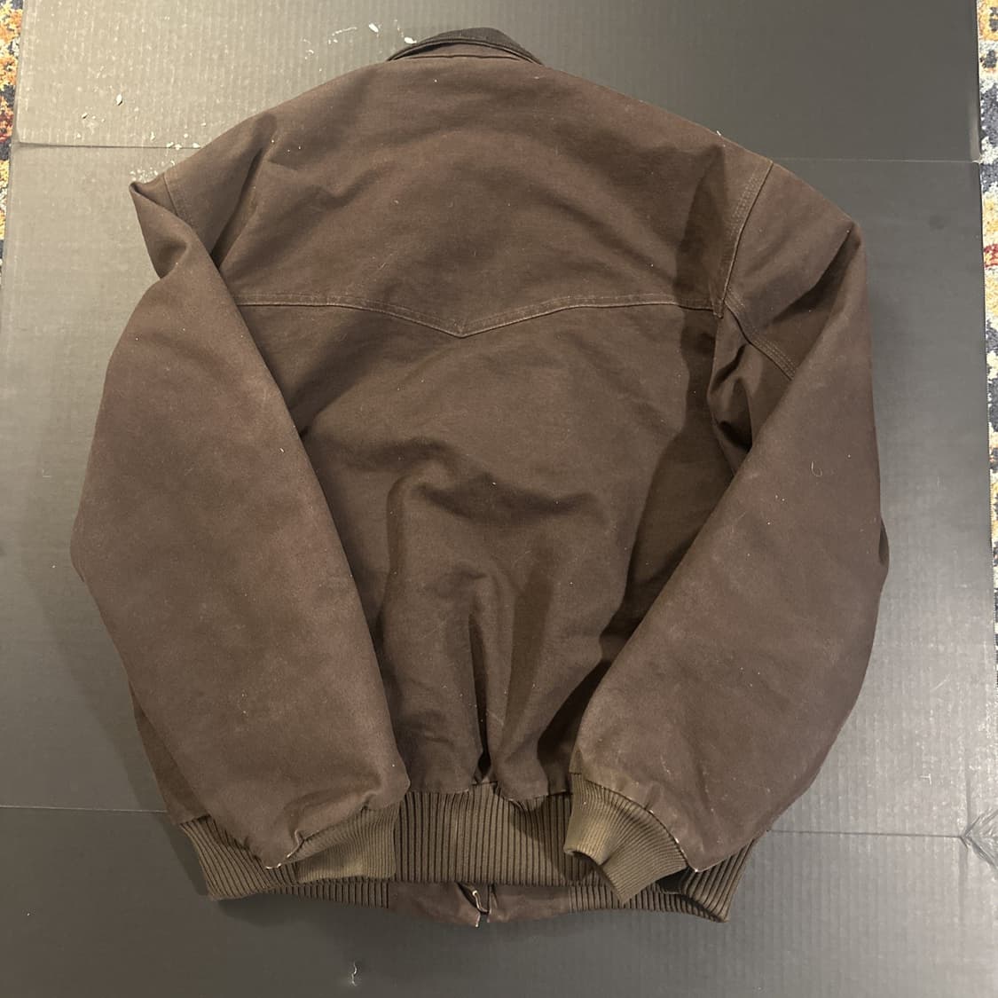 칼하트 J14 디트로이트 자켓 다크브라운 상품이미지3