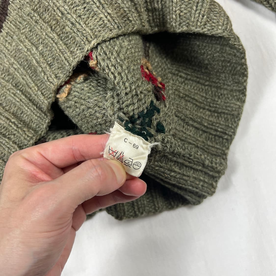 90’s 폴로랄프로렌 컨트리 og 나바호 패턴 니트 상품이미지7