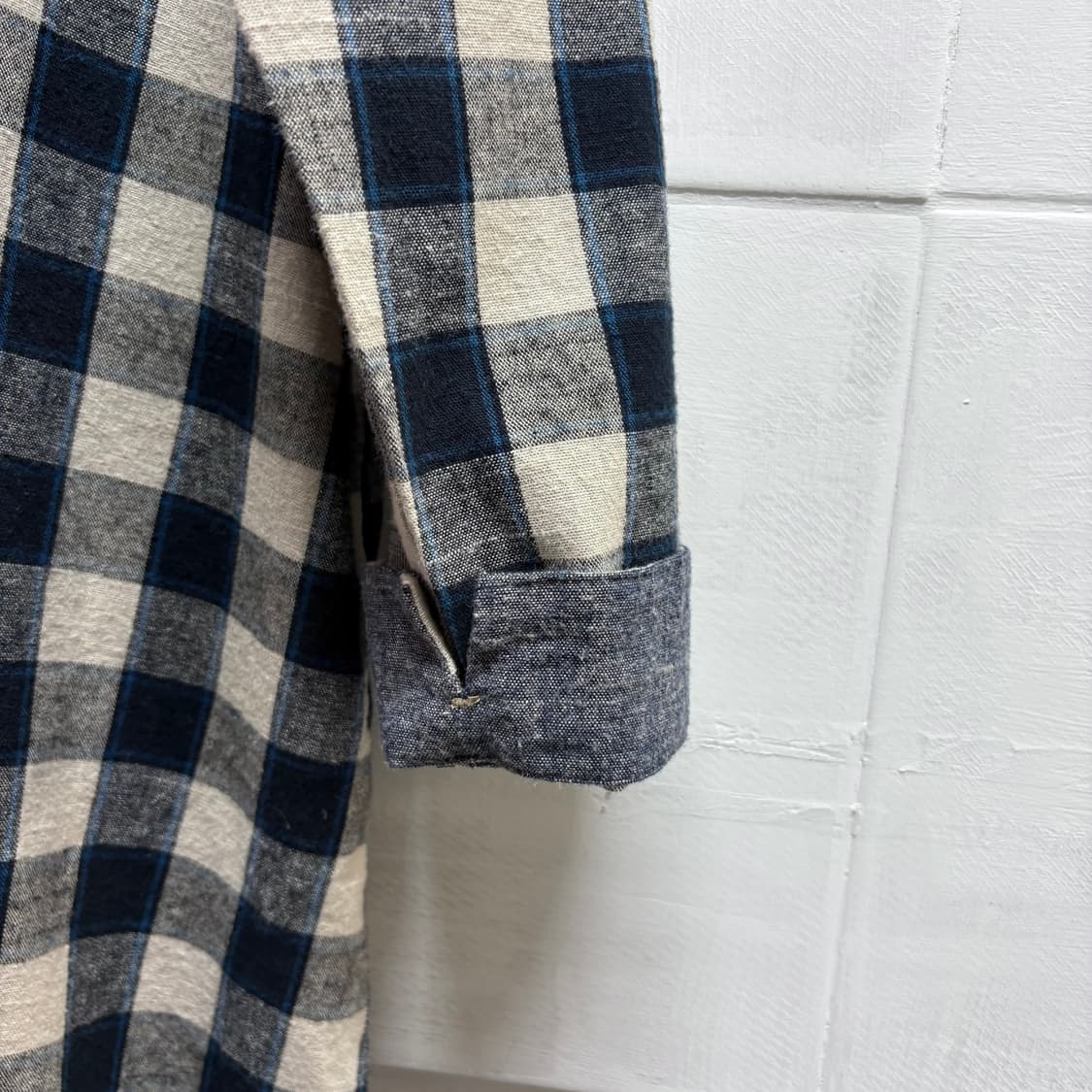 코튼 체크 모리걸 원피스 JPN 상품이미지4