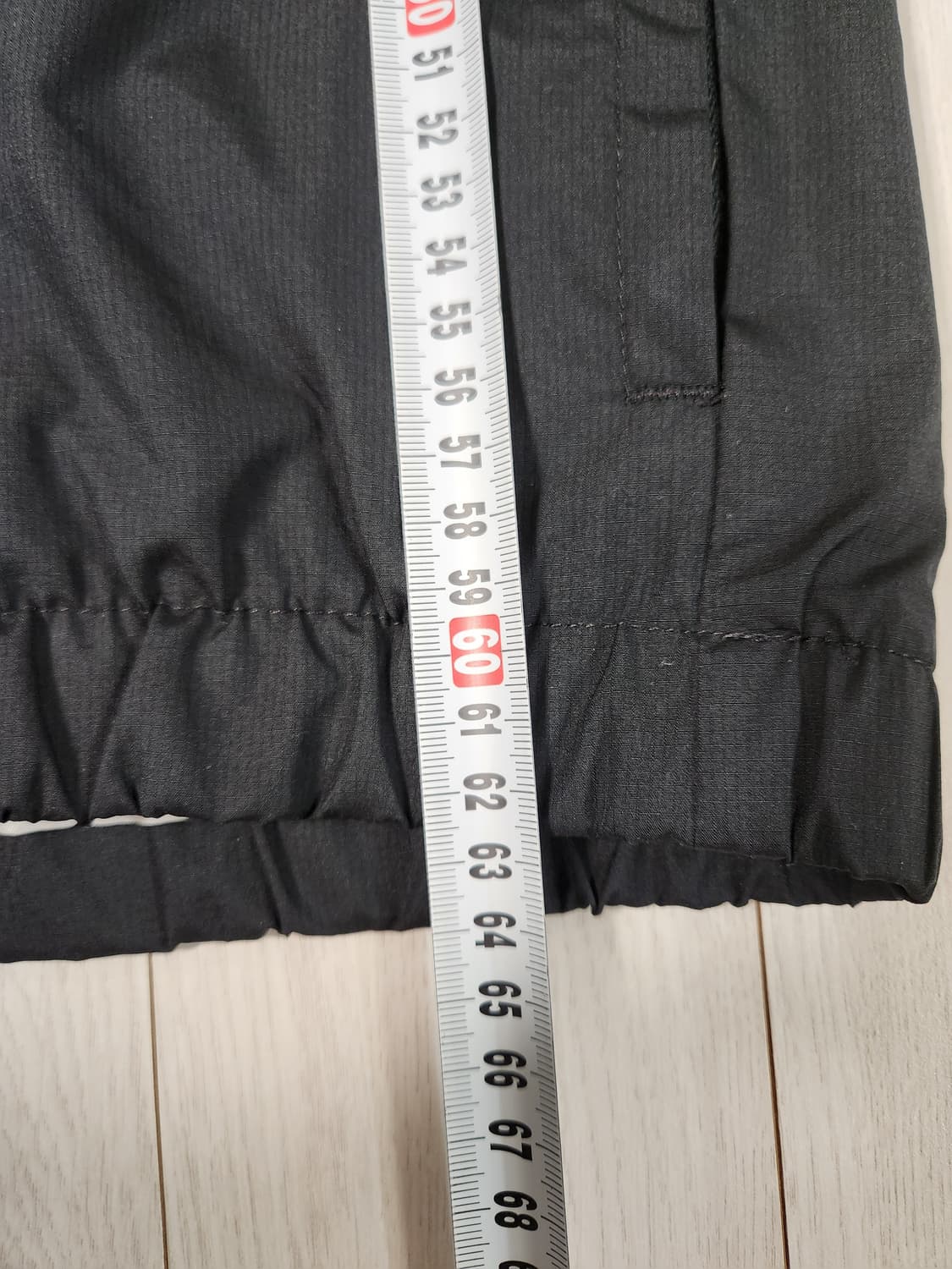 나이키 스포츠웨어 에어 우븐 아노락 바람막이 자켓 화이트 블랙 사이즈M
 상품이미지8