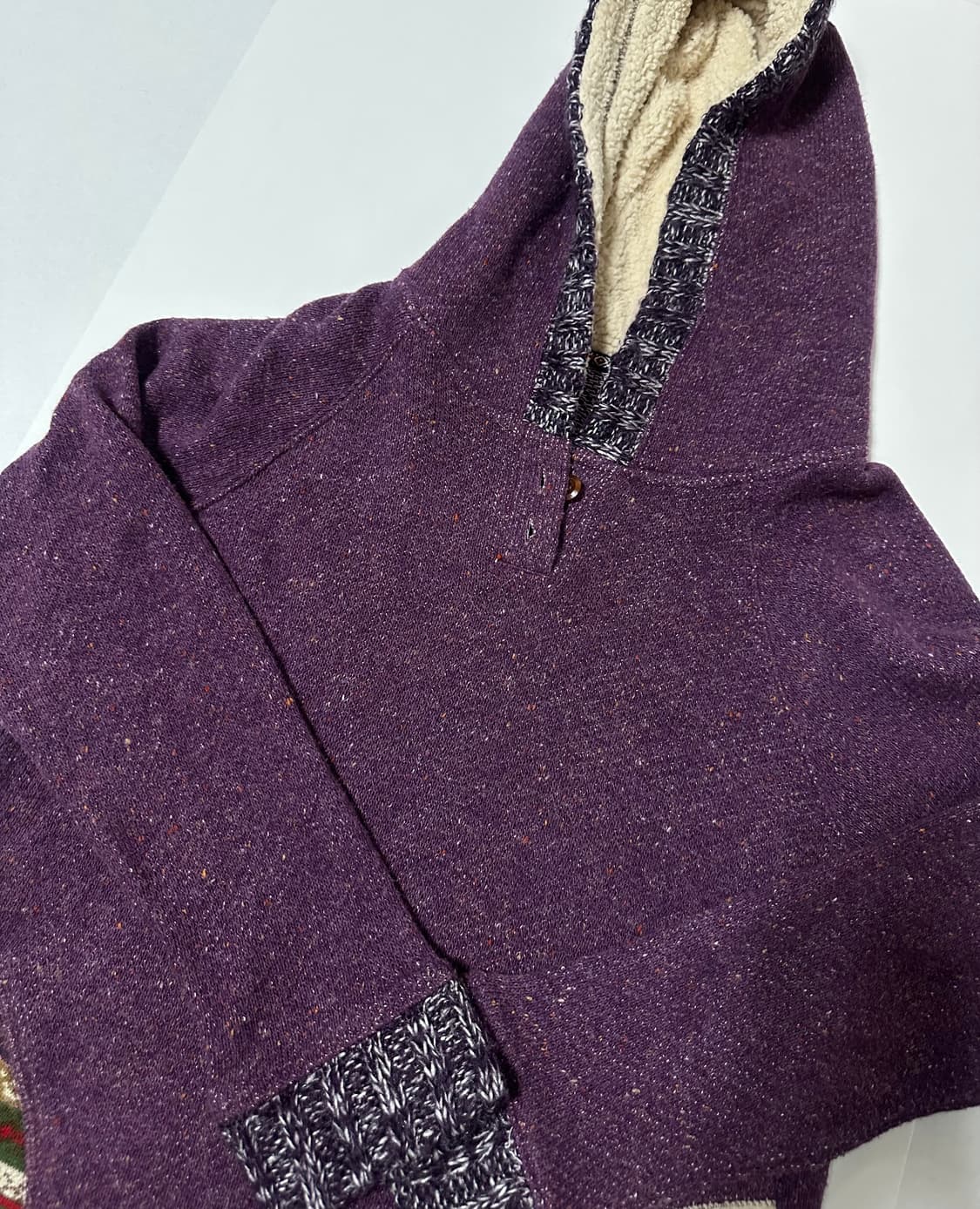 히피 에스닉 니트 후드 상품이미지2