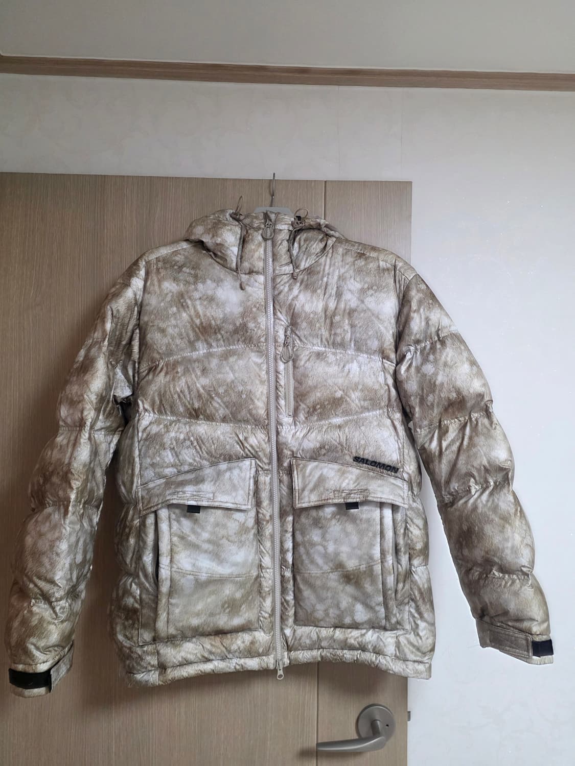 1회착용) 살로몬 25FW 피나클 구스 다운 상품이미지2