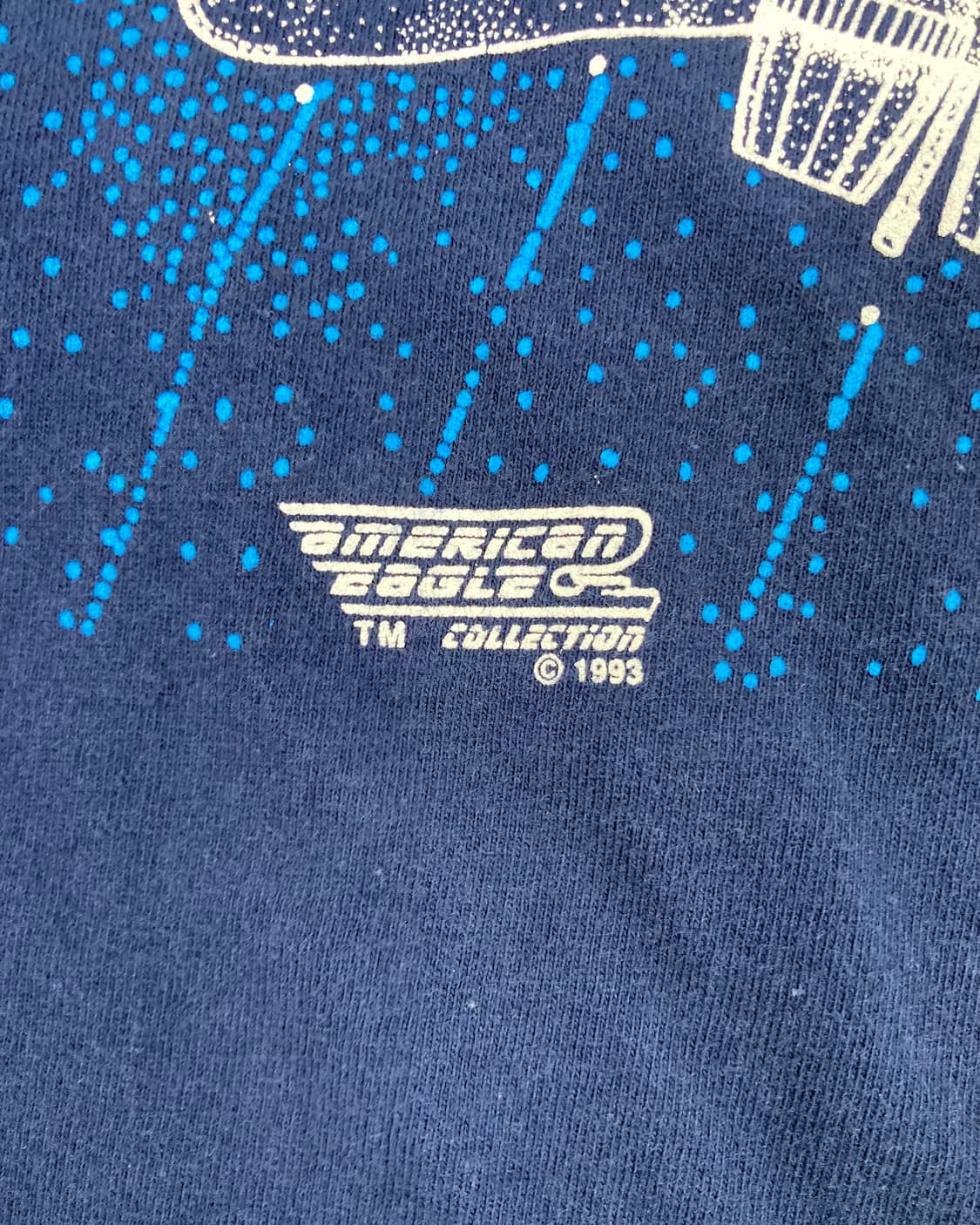 90s Single Stitched Tee (navy) 상품이미지6