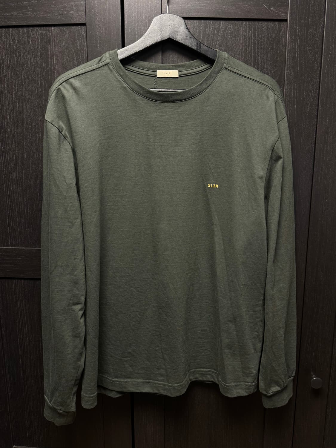 엑슬림 XLIM ep.8 02 롱슬리브 챠콜올리브 상품이미지3