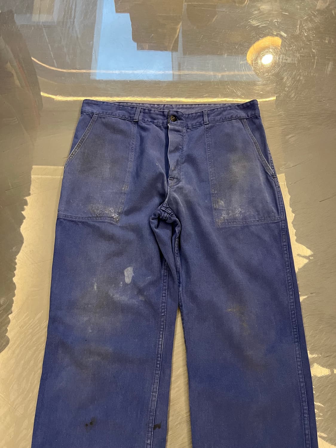 OLD VINTAGE HARD FADED 빈티지프렌치워크팬츠 상품이미지3