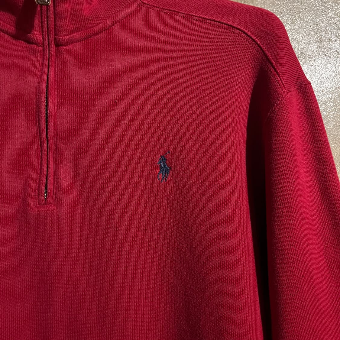 폴로랄프로렌 반집업 니트 상품이미지2