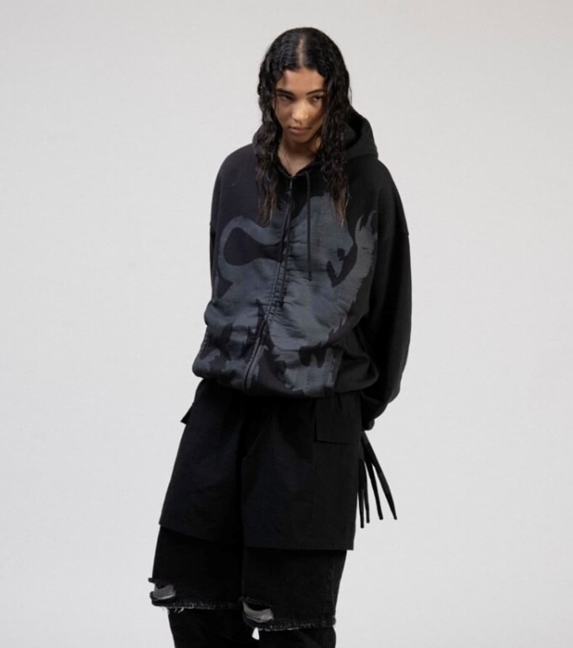 엄브로 x 슬램잼 헤랄딕 후드집업 umbro slamjam 상품이미지2