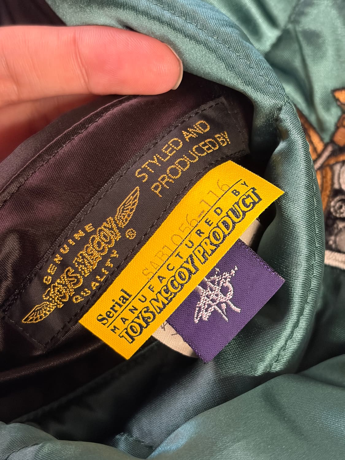 TOYS McCOY × SETAGAYA 리버시블 스카쟌 상품이미지7