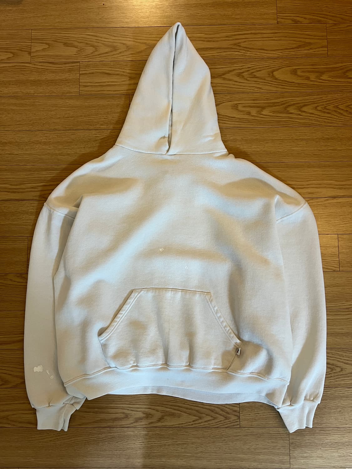 90s 러셀 빈티지 후드 화이트 XXL 상품이미지2