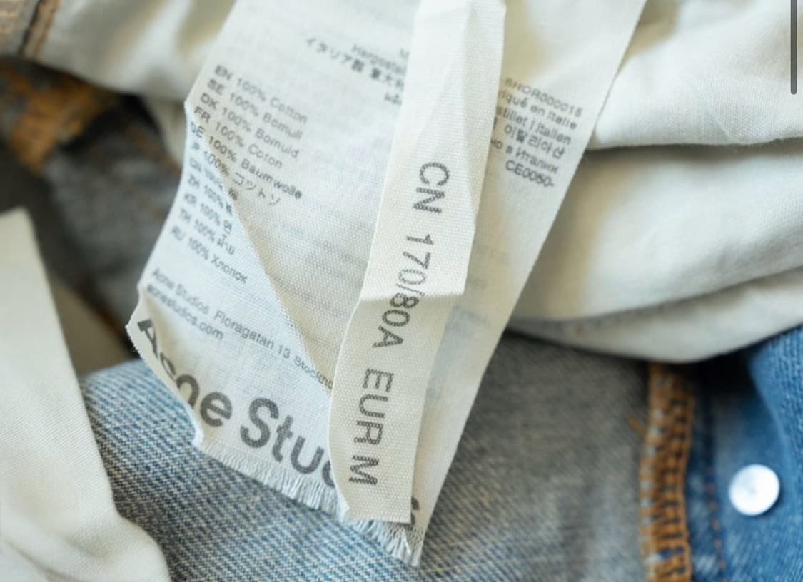 아크네 스튜디오 데님 반바지 상품이미지6