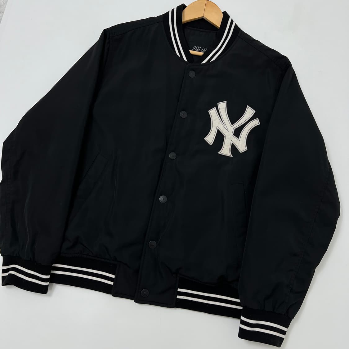MLB 엠엘비 NY 블랙 베이스볼 자켓 상품이미지3