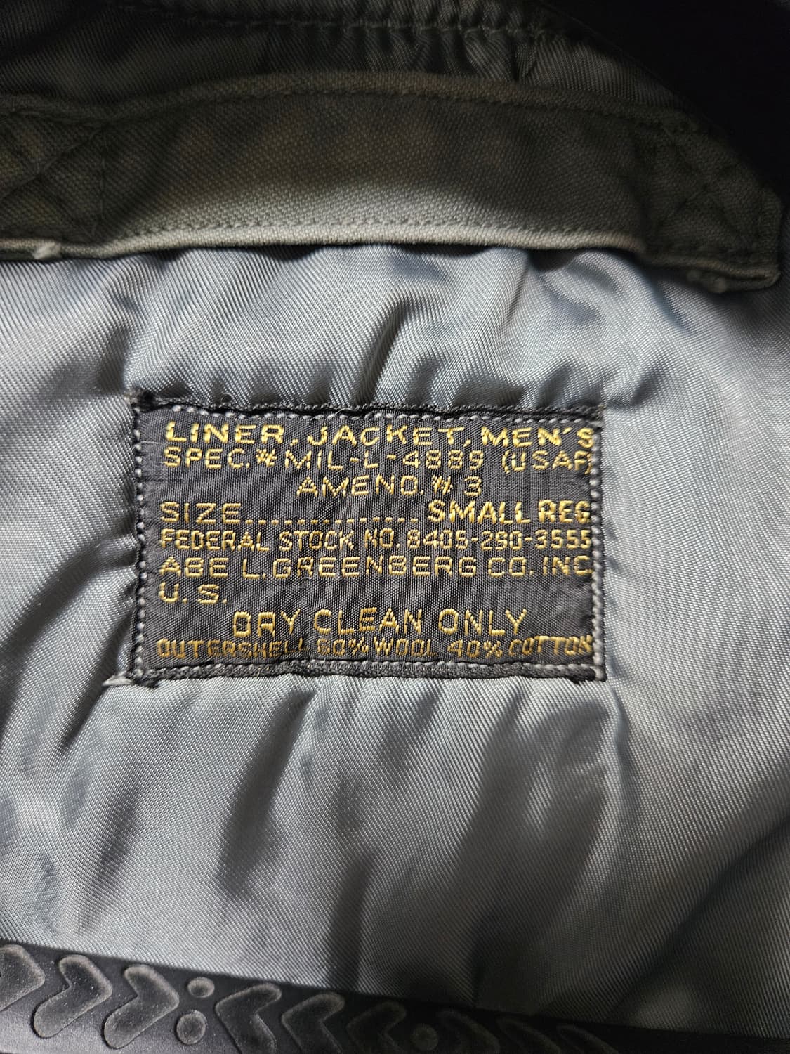 60s og 미공군 107 usaf 필드자켓 s/r 내피있음 m65 상품이미지7