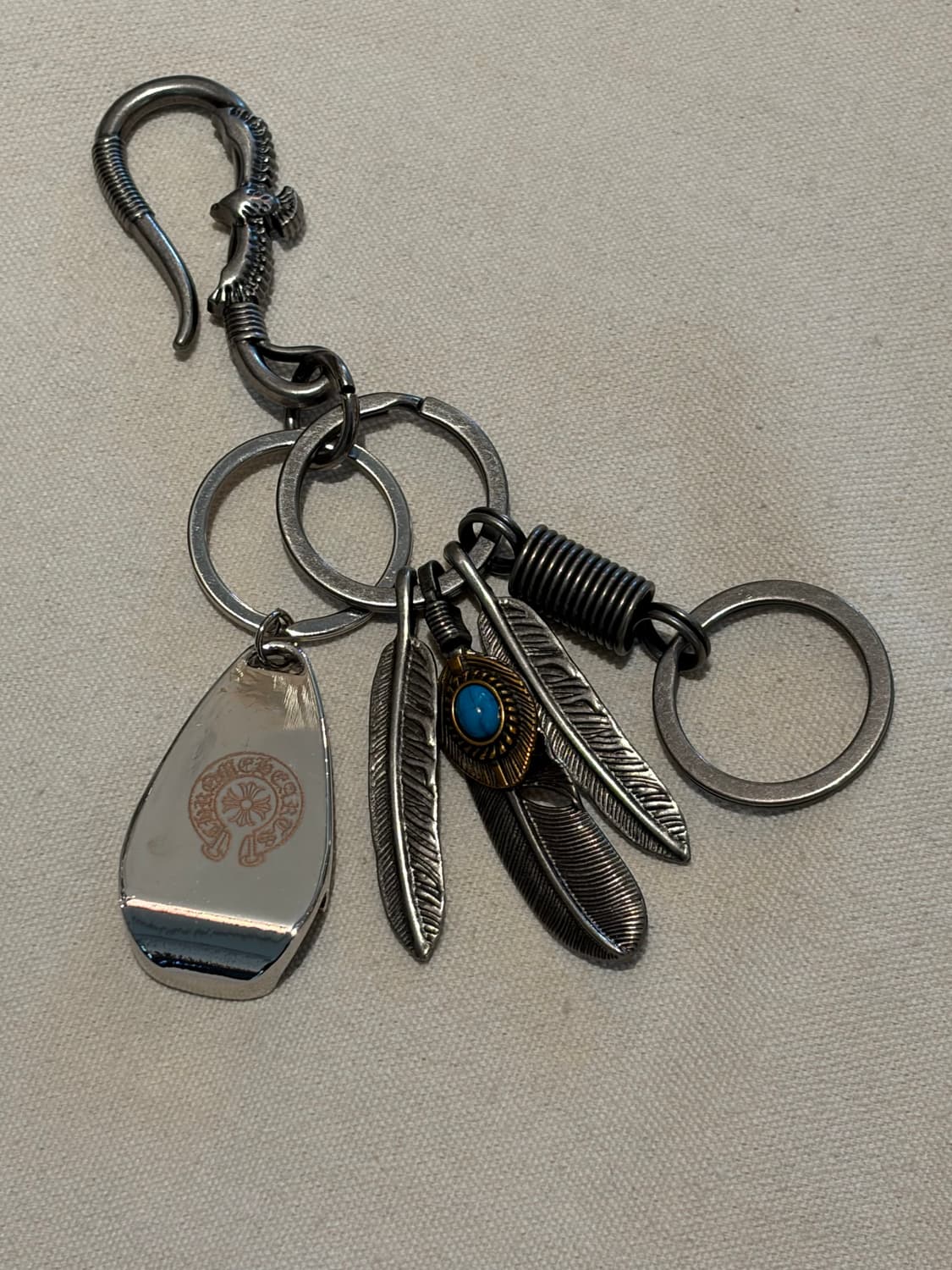 TOGOM Silver Feather Keyring 🪶 상품이미지2