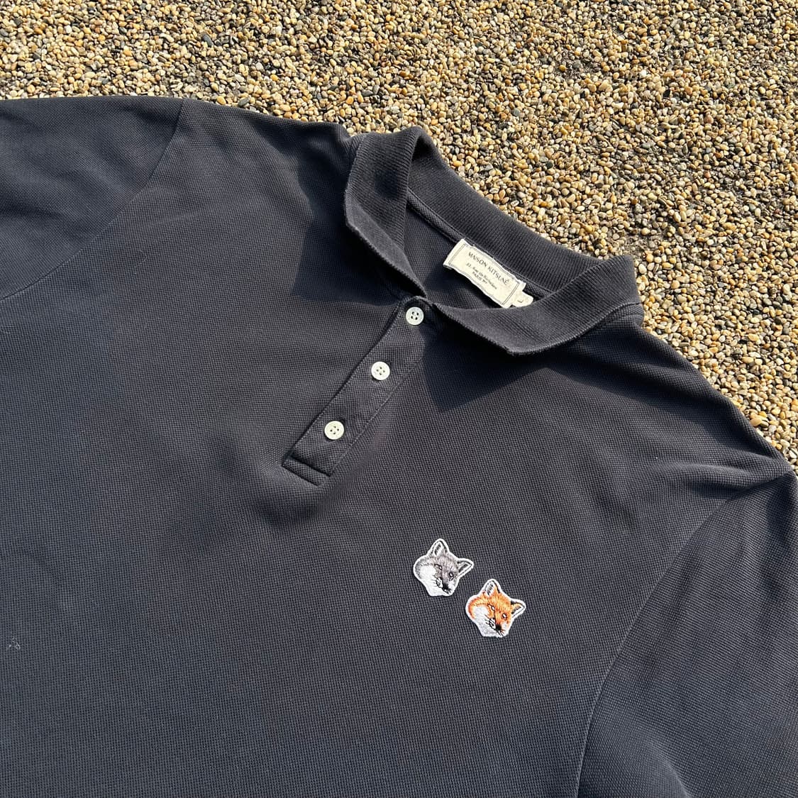 메종키츠네(Maison kitsune) 더블 폭스 카라티 상품이미지2