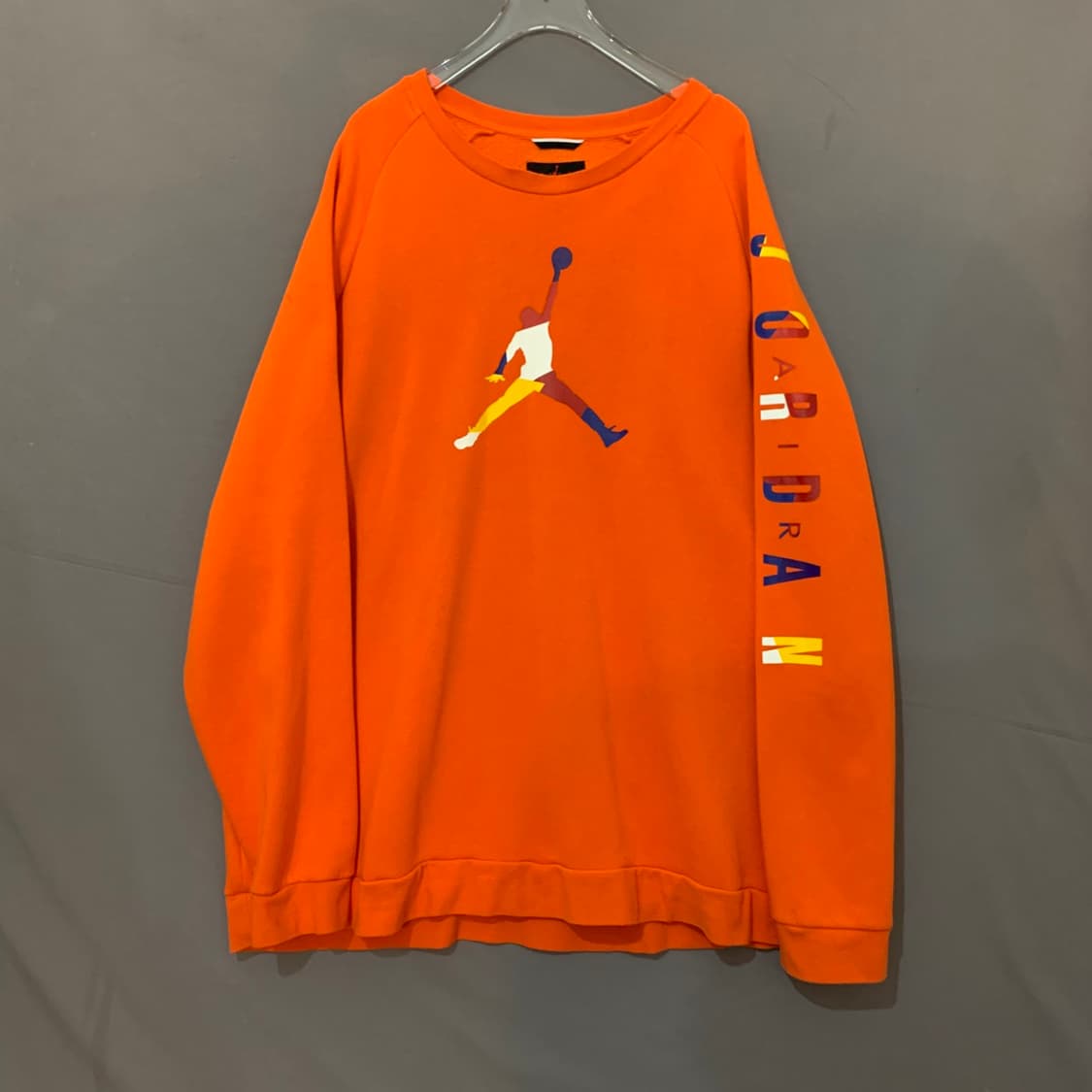 3XL 나이키 조던 DNA 플리스 프린팅 빅사이즈 기모 맨투맨 상품이미지1