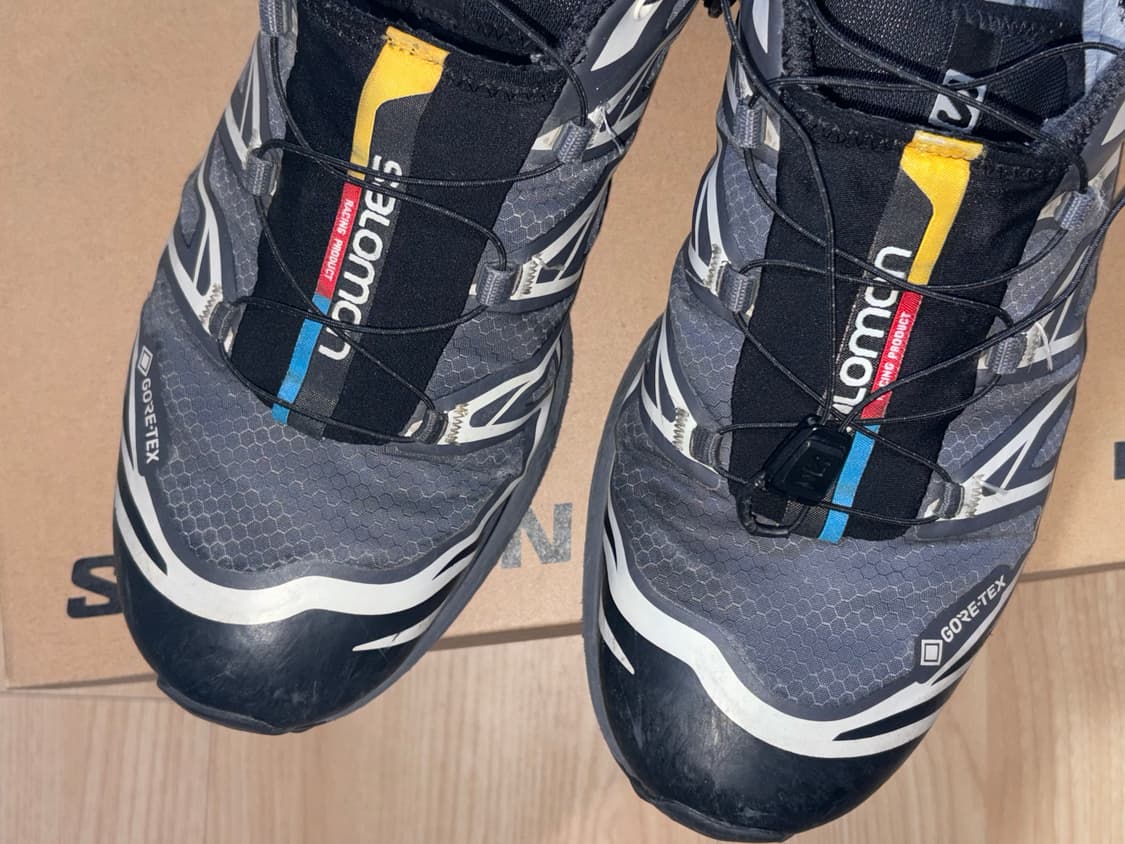 [중고]살로몬 XT-6 고어텍스 블랙 에보니 285mm 상품이미지4