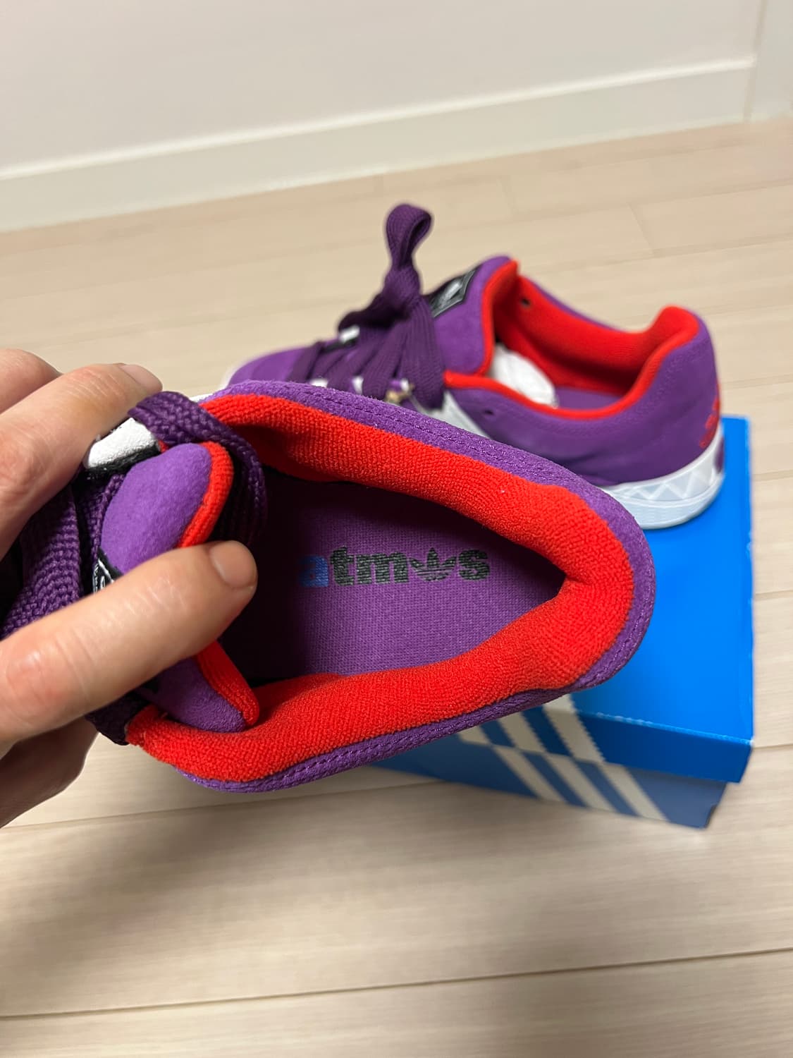 아디다스 ADIMATIC 아디매틱 퍼플 230 (GV6712) 풀구성 상품이미지6