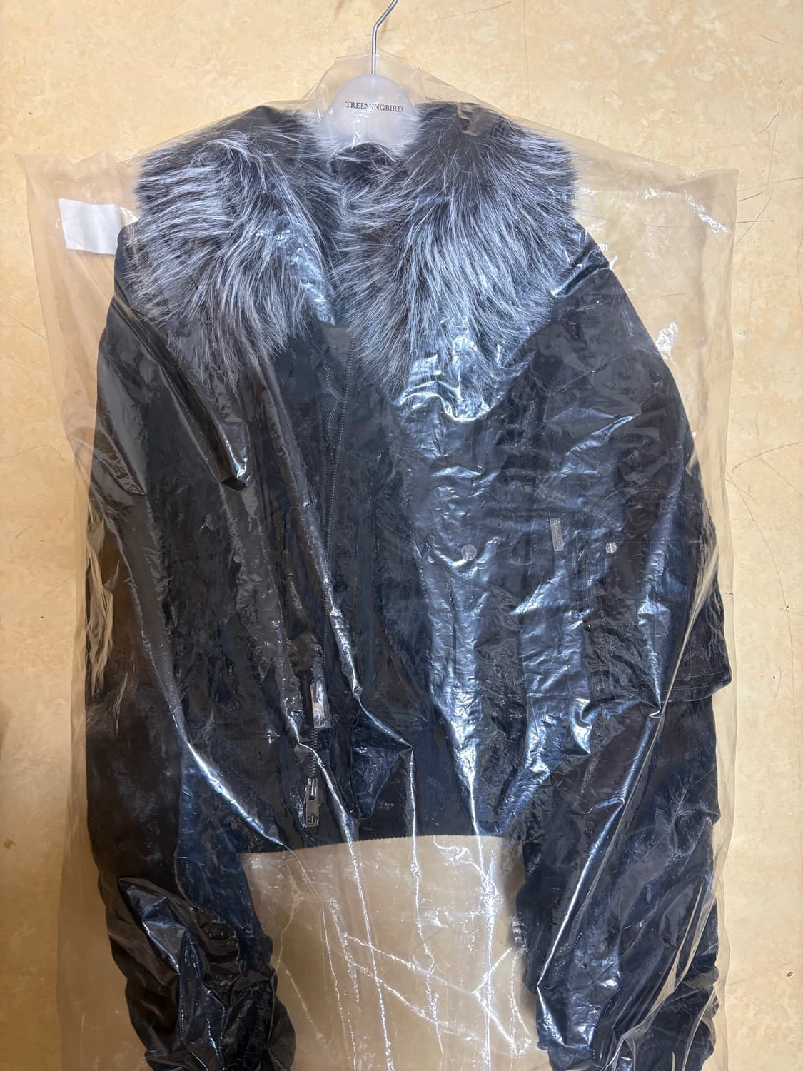 Fur Collar MA-1 Jumper [ Black ] 상품이미지1