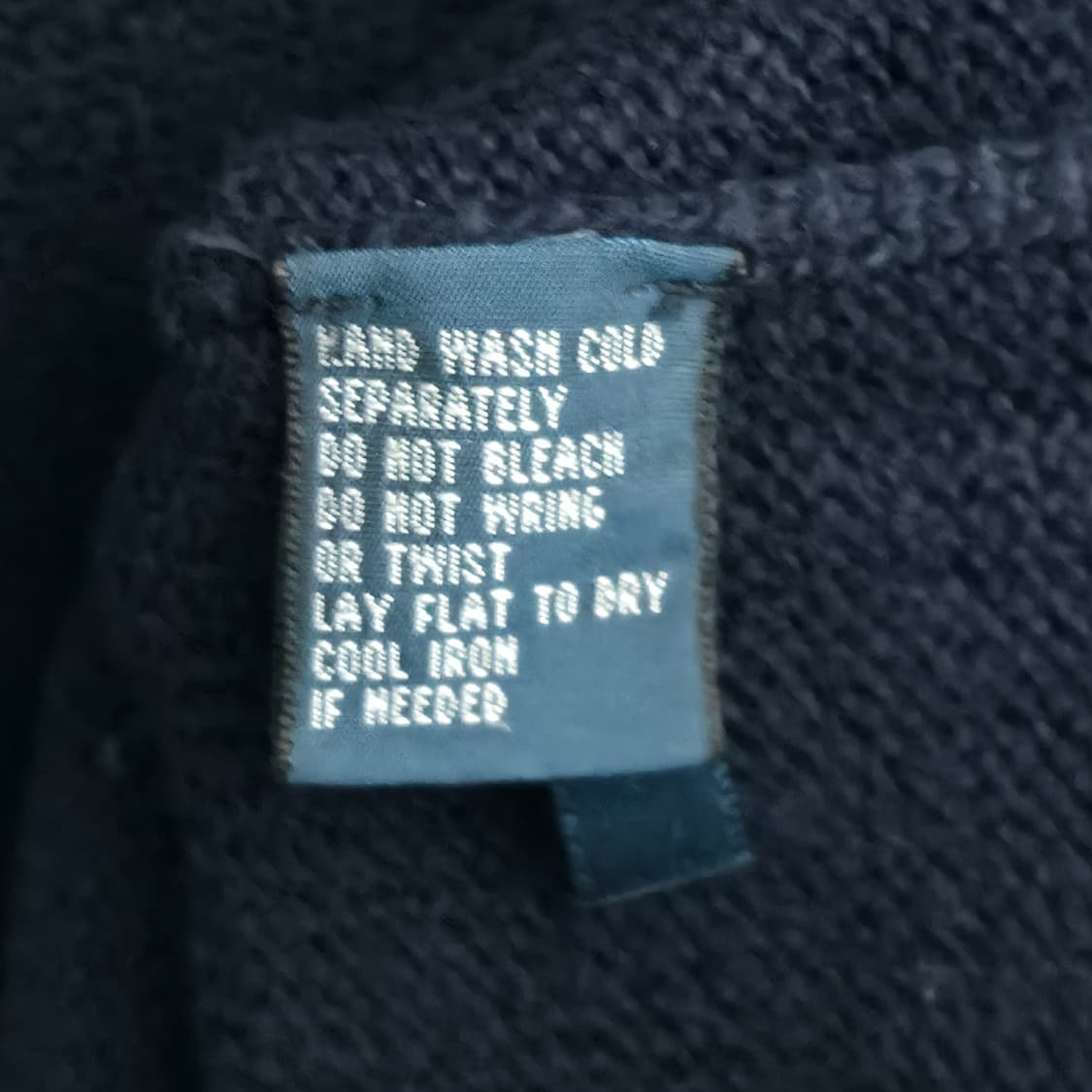 [M] 폴로 랄프로렌 네이비 쿼터집업 니트 상품이미지6