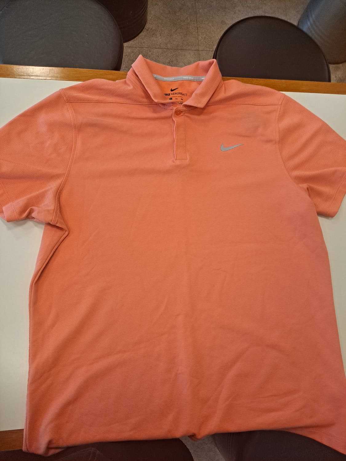 나이키 에어로 리액트 골프 반팔카라티 XXL 상품이미지2