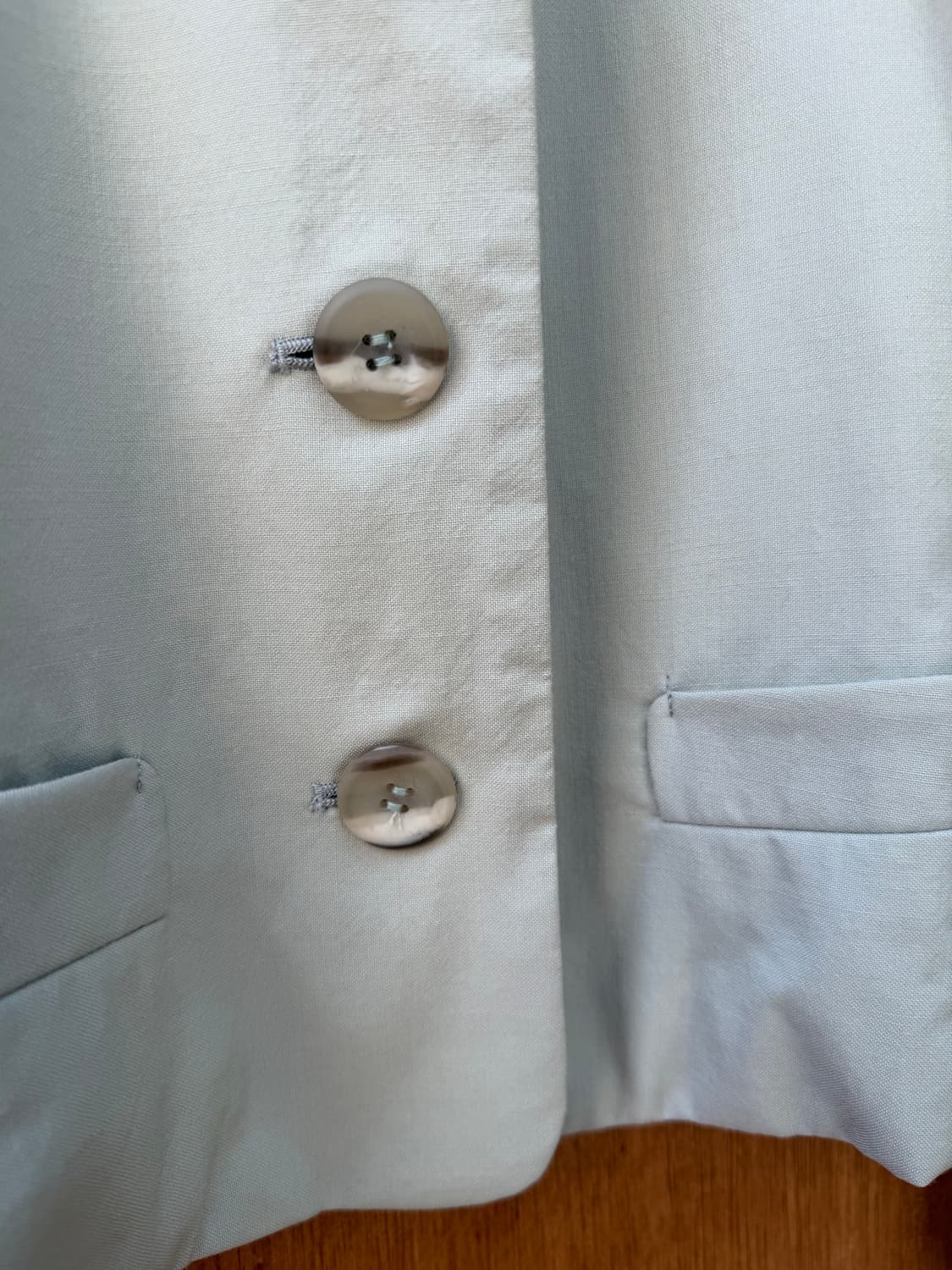90s I.S issey miyake sport 노칼라 써머 자켓 상품이미지2