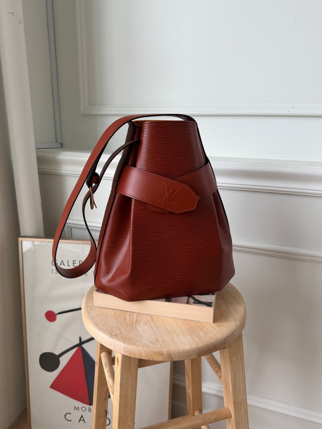 [Louis Vuitton] Sac De paule Brown Leath 상품이미지3