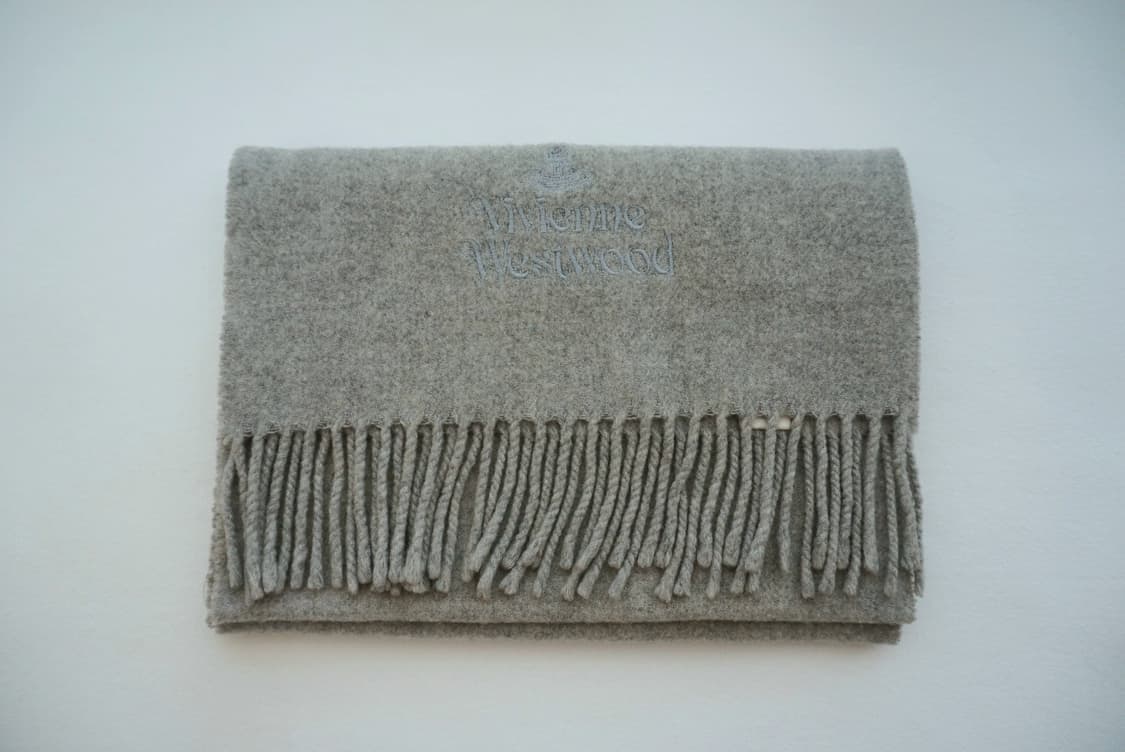 비비안웨스트우드 머플러-그레이 상품이미지1