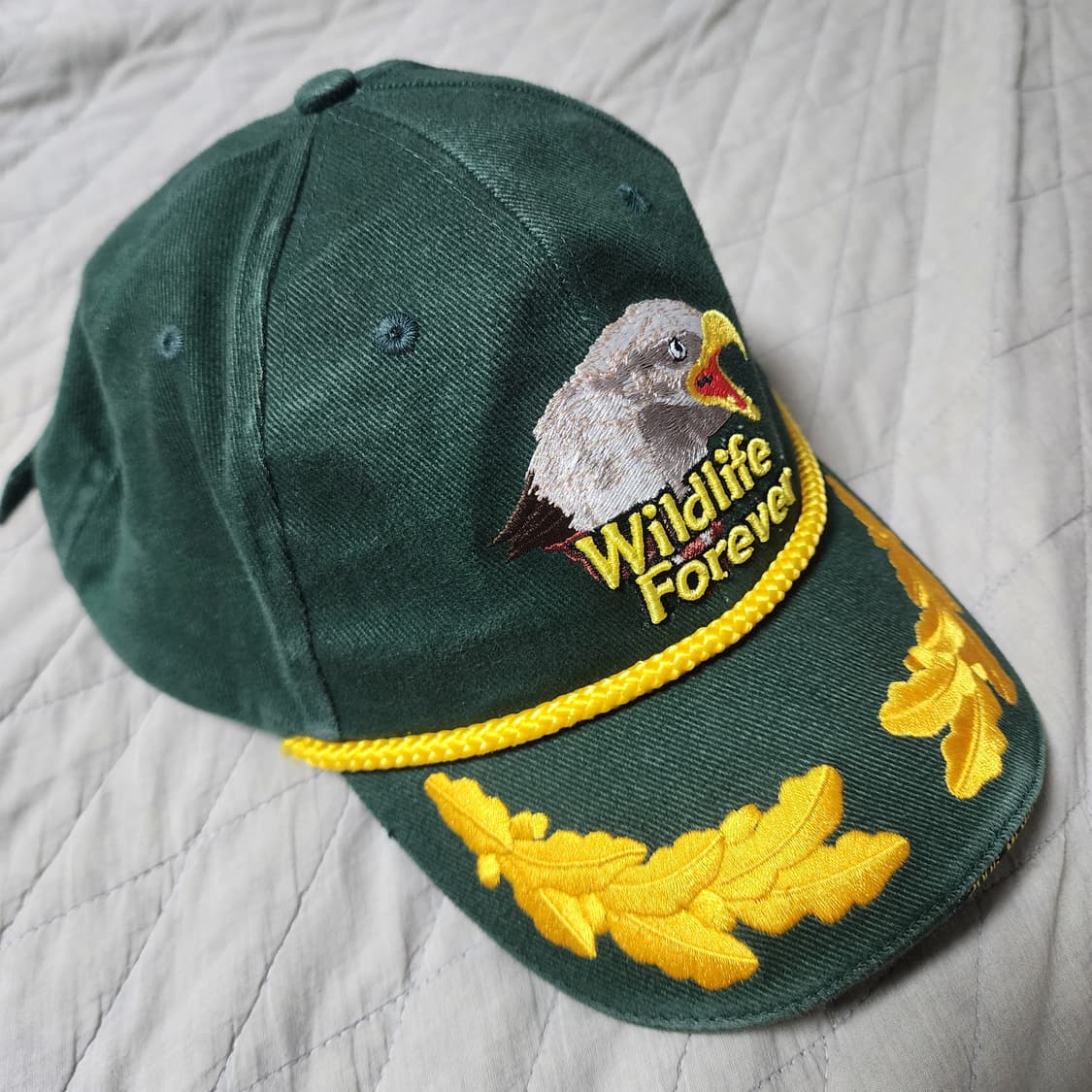 [OS] 00s 빈티지 와일드라이프 포에버 NRA 그린캡 상품이미지1