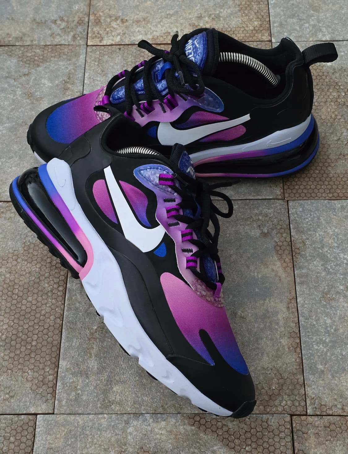 (245)나이키 에어맥스 270 리액트 se 하이퍼 블루 상품이미지7