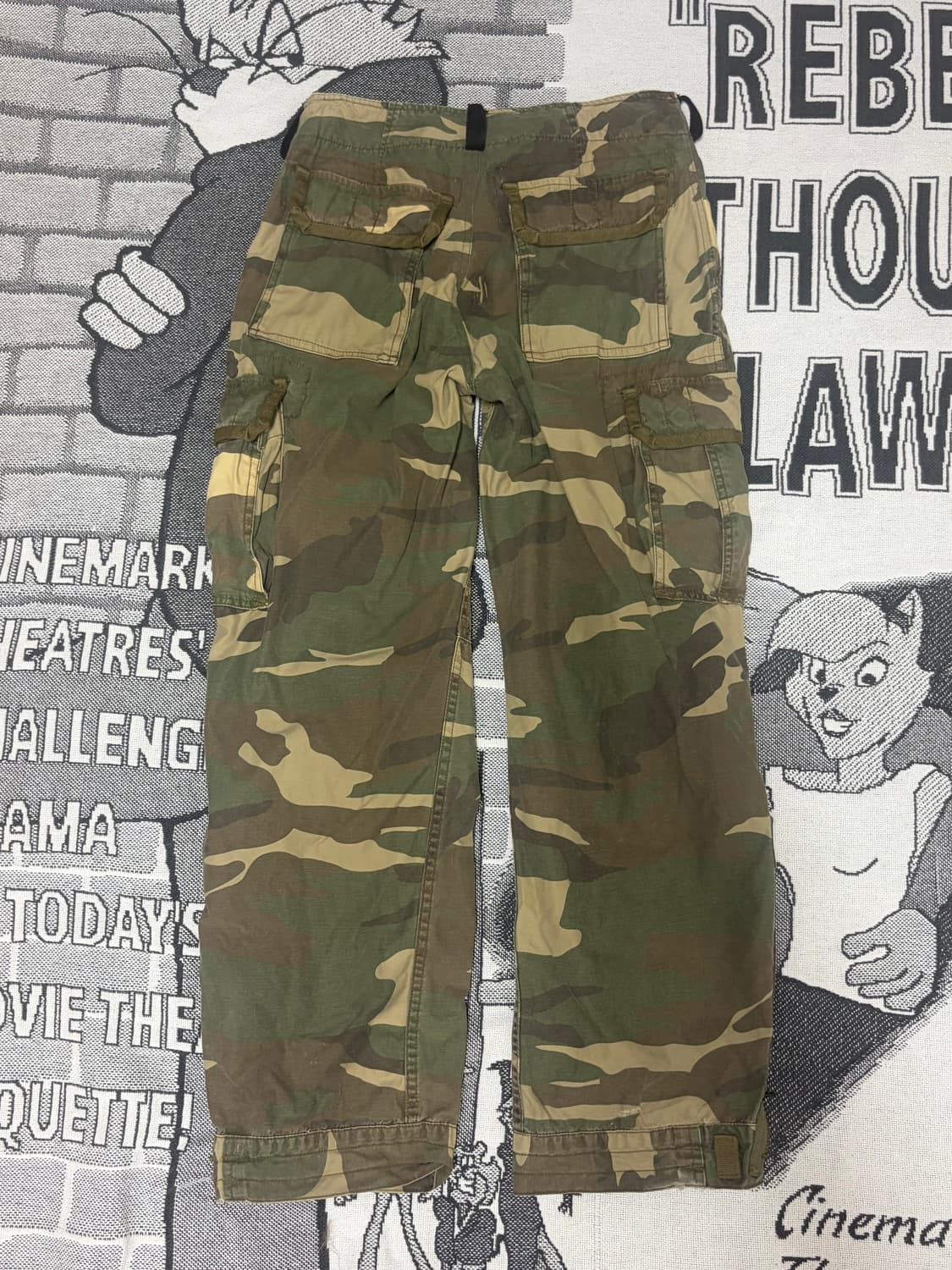 케토하우스 디테일 카모 카고 팬츠 상품이미지3