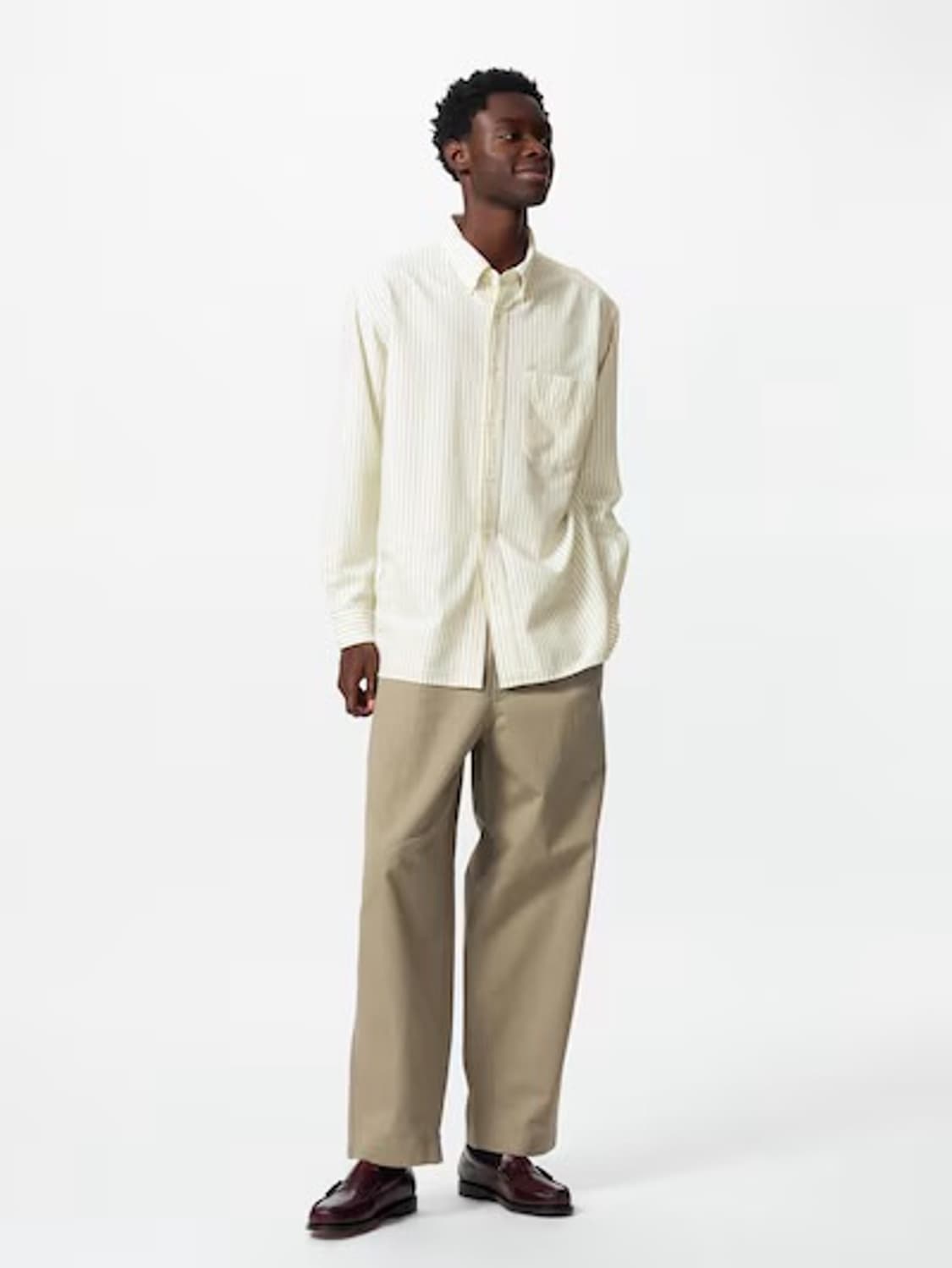 [XL]유니클로JWA 옥스포드셔츠(옐로우) 상품이미지2