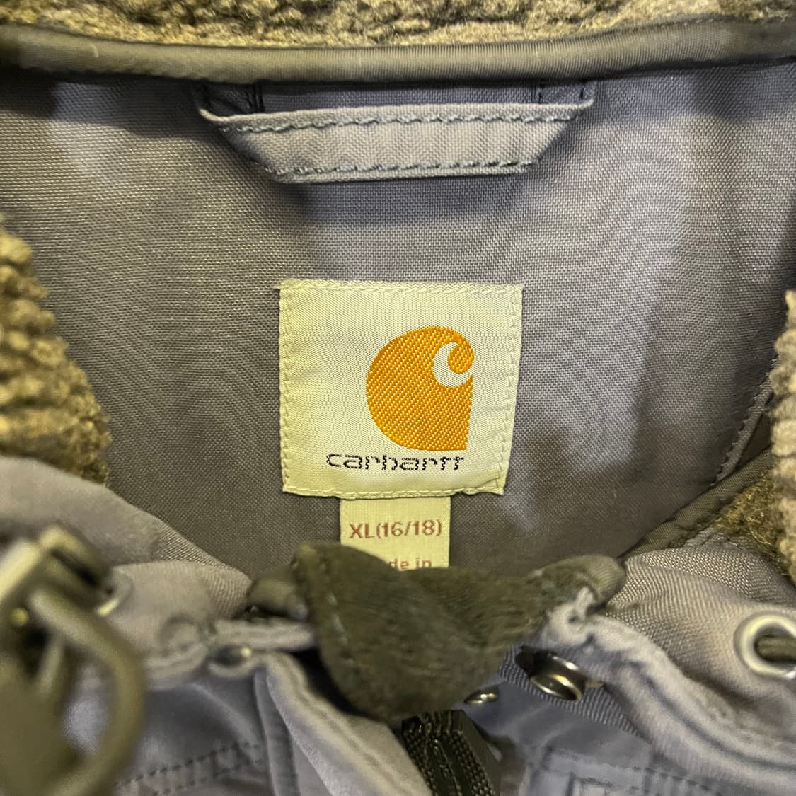 Vintage 칼하트 후드 점퍼 상품이미지2