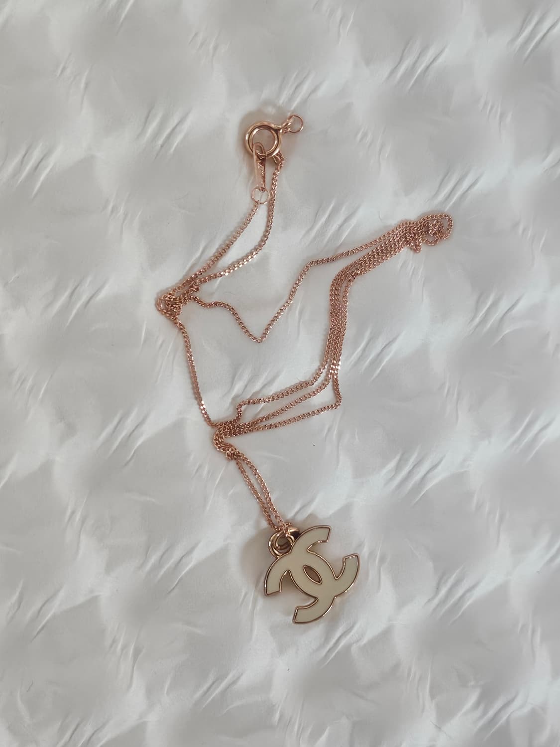 925실버 샤넬 정품 빈티지 업사이클링 목걸이 상품이미지1