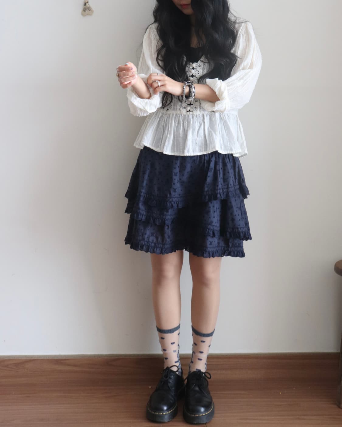 [Marc Jacobs] Skull Frill Mini Skirt  상품이미지5