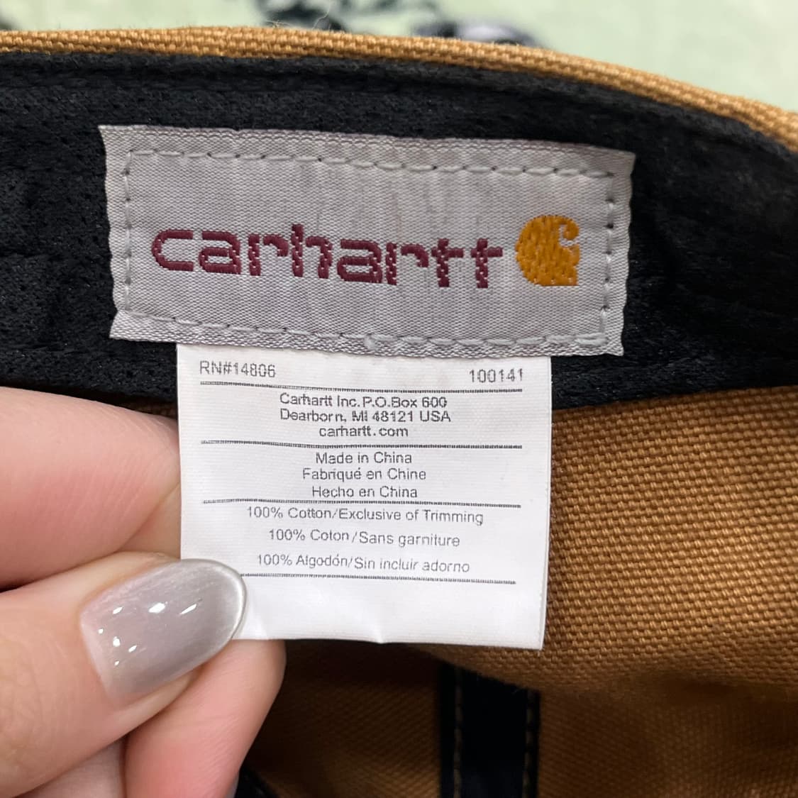 칼하트 스냅백  상품이미지8