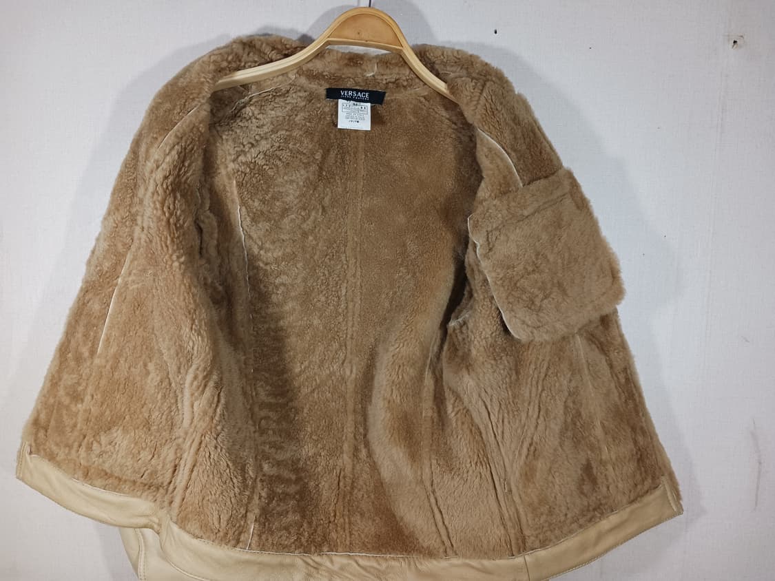 VERSACE 베르사체 양가죽 무스탕 M (우리95) 상품이미지6