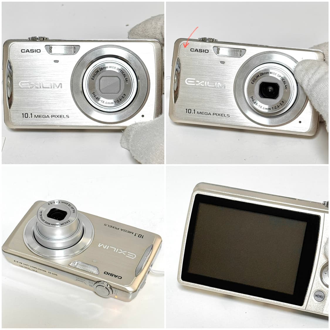 카시오 엑슬림 Z270 샴페인골드 빈티지디카 상품이미지6