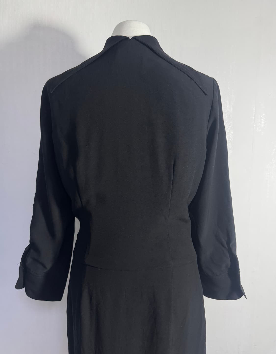 마사키 마츠시마 블랙 롱 드레스 미니멀 아방가르드 상품이미지6