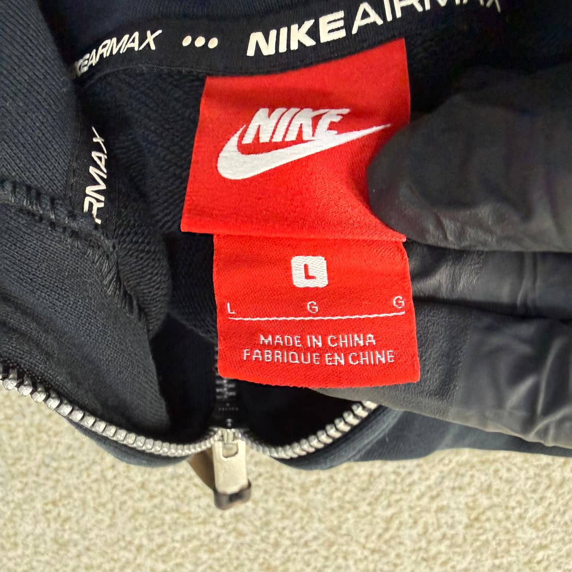 L 나이키 후드집업 0202T1 상품이미지3