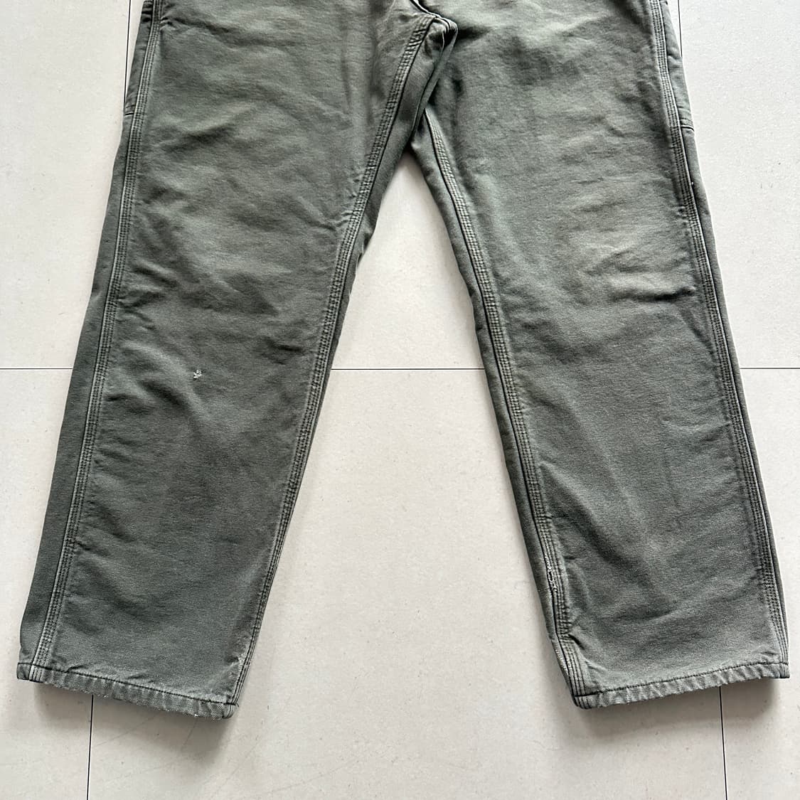 칼하트 B111 MOS 그린 워크팬츠 33x30  상품이미지3