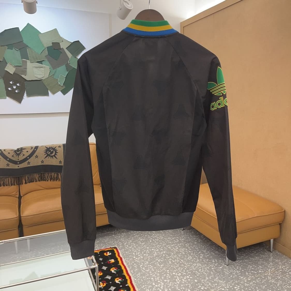 아디다스 올드스쿨 브라질 패치워크 트랙탑 집업 져지 85 C06808 상품이미지4
