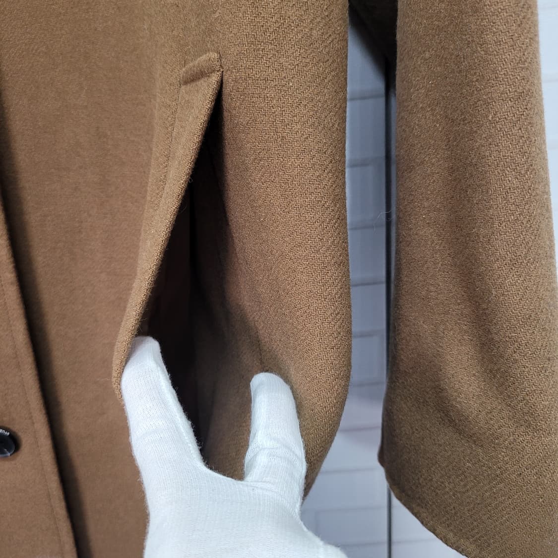 STUDIO TOMBOY 스튜디오톰보이 울 롱코트 자켓 55 66사이즈 상품이미지6