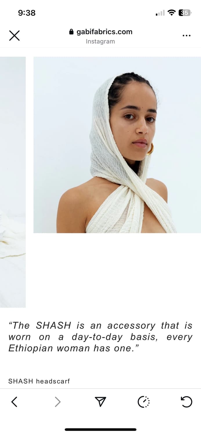 Gabi fabrics 스카프 상품이미지1