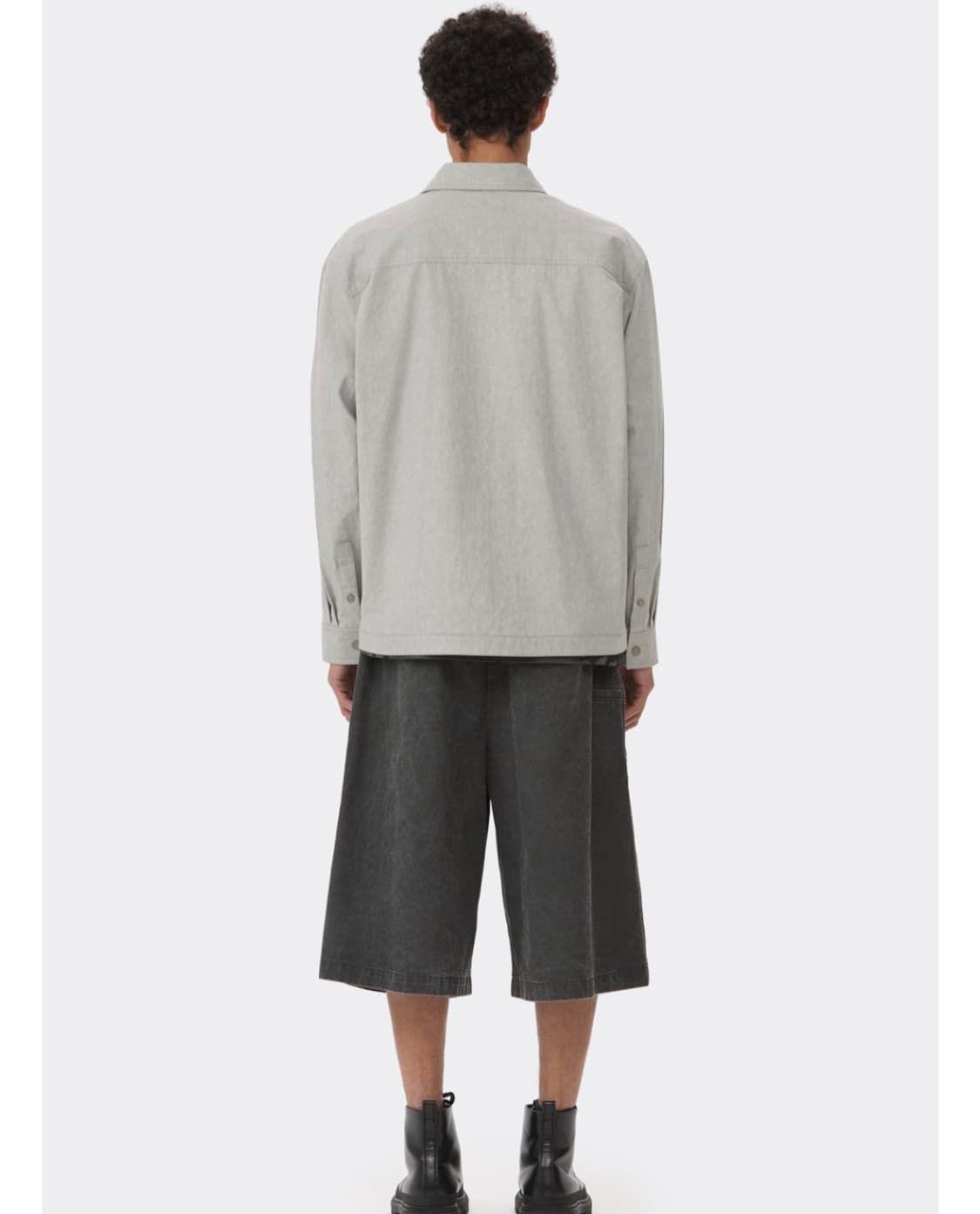 26SS 커스텀멜로우 Grey Trucker Shirt 셔츠 자켓 상품이미지2