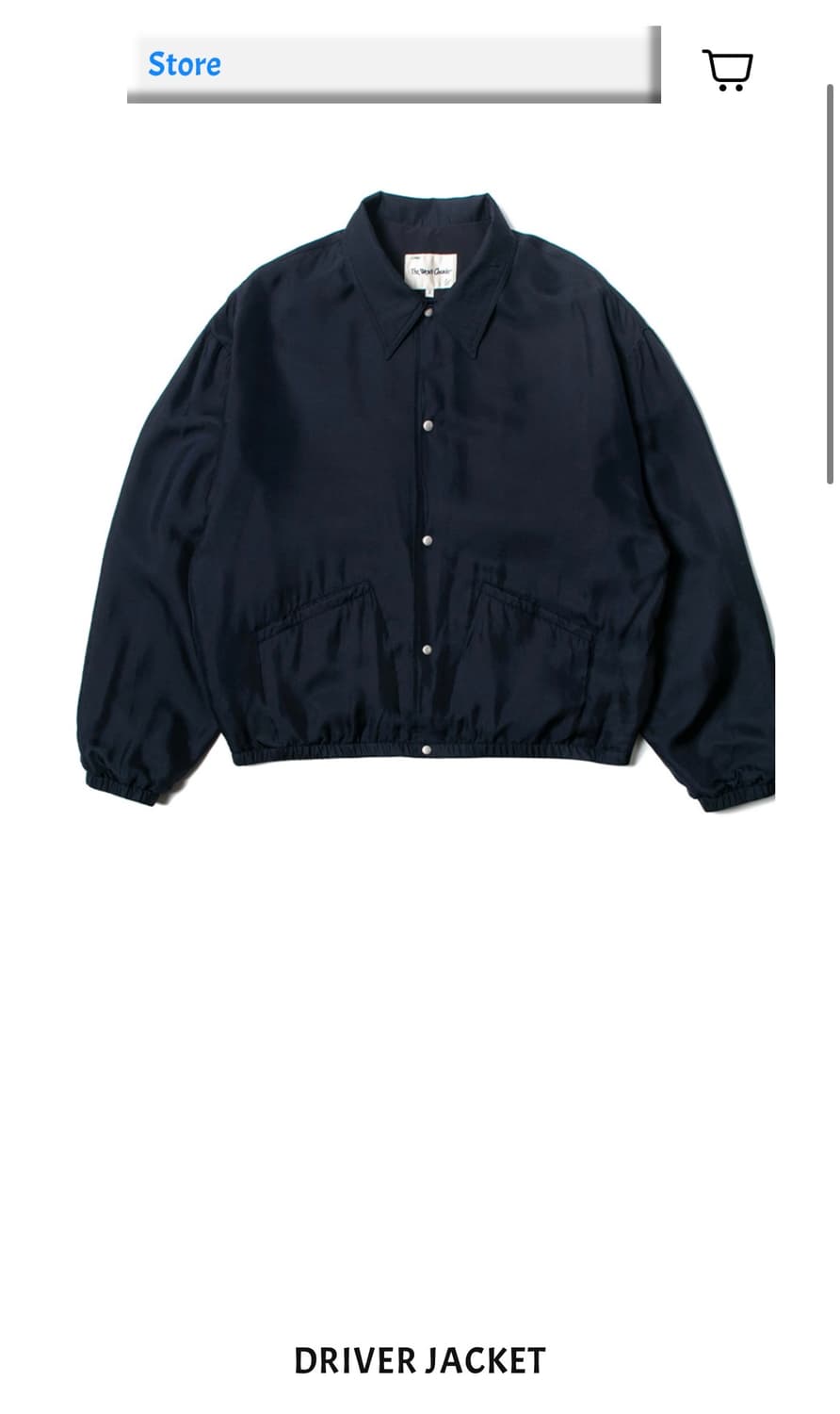 더뤡코즈 실크 Driver Jacket 상품이미지1