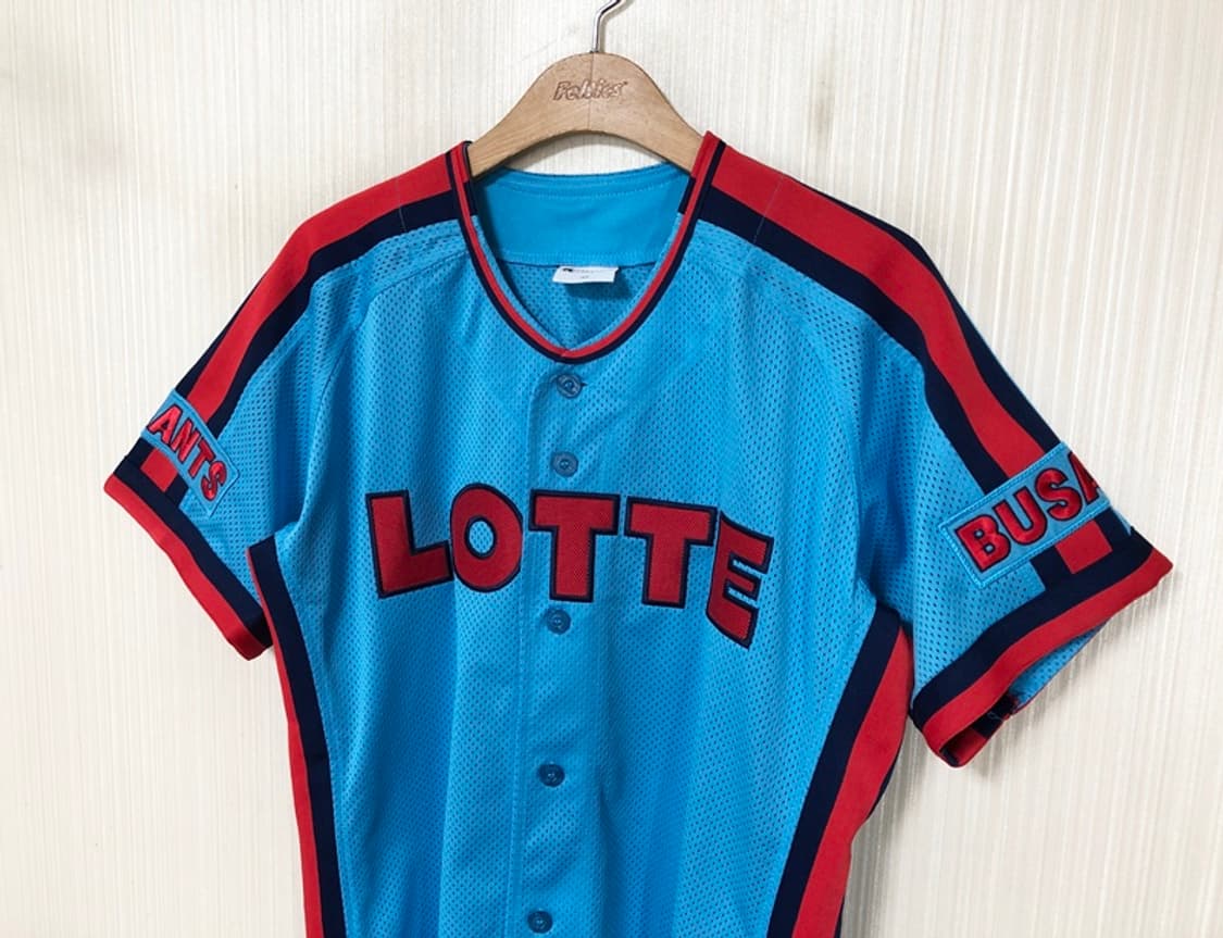 KBO 롯데자이언츠 챔피언 원정유니폼/져지 95 #47 강민호 상품이미지6