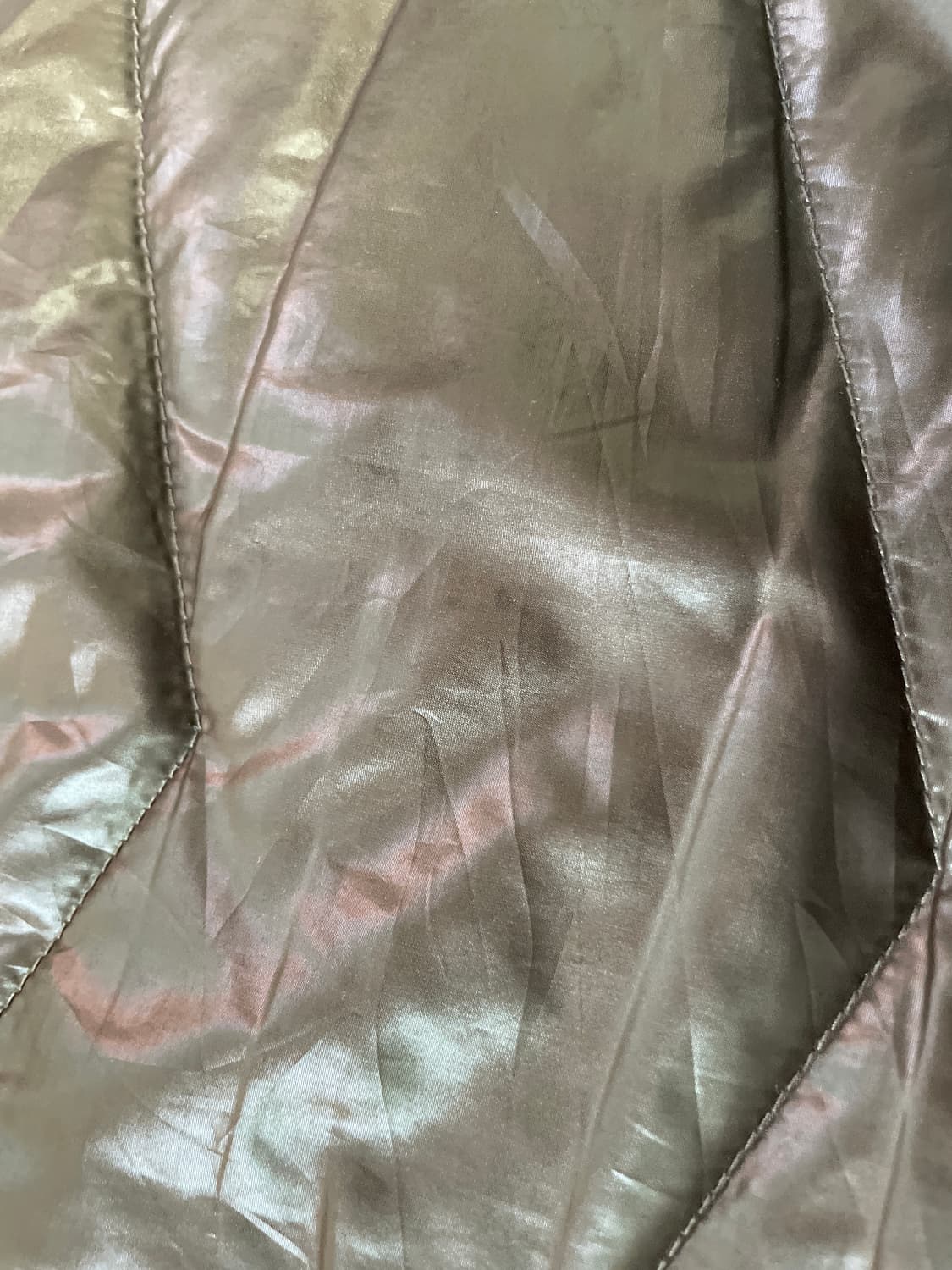 Hideway nicole  인서트 퀼팅 브라운 패딩 베스트 J03729 상품이미지7