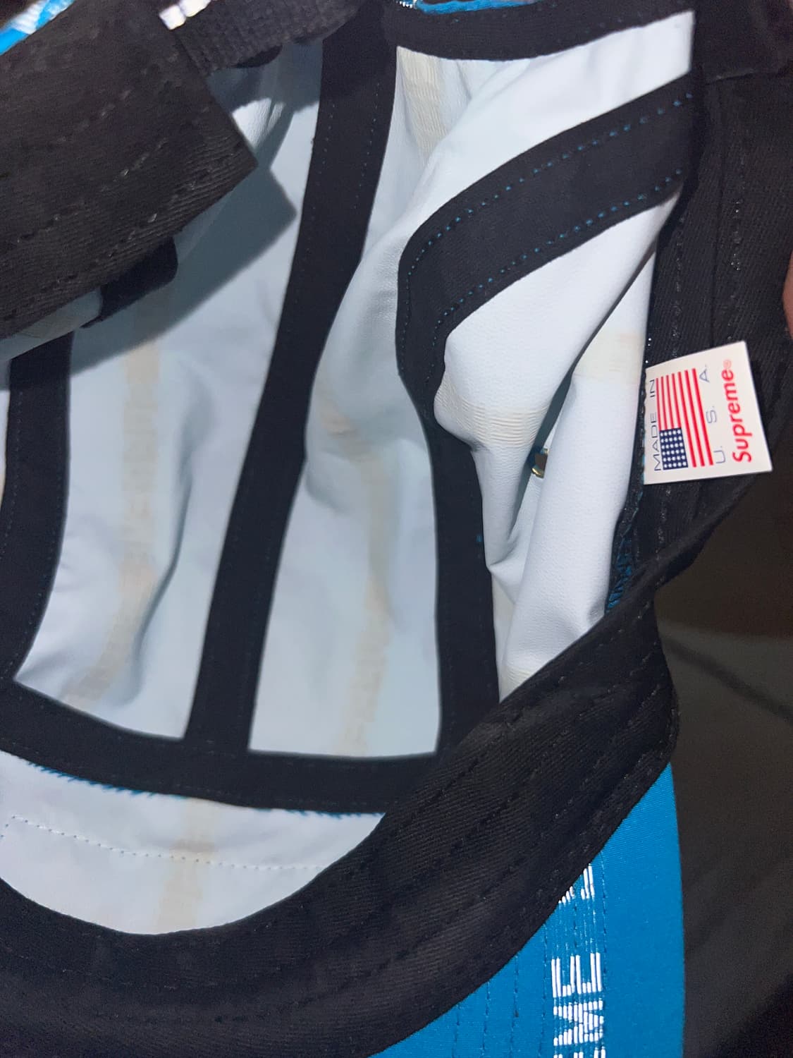 슈프림 볼캡 Supreme Reflective Text Camp Cap 상품이미지5